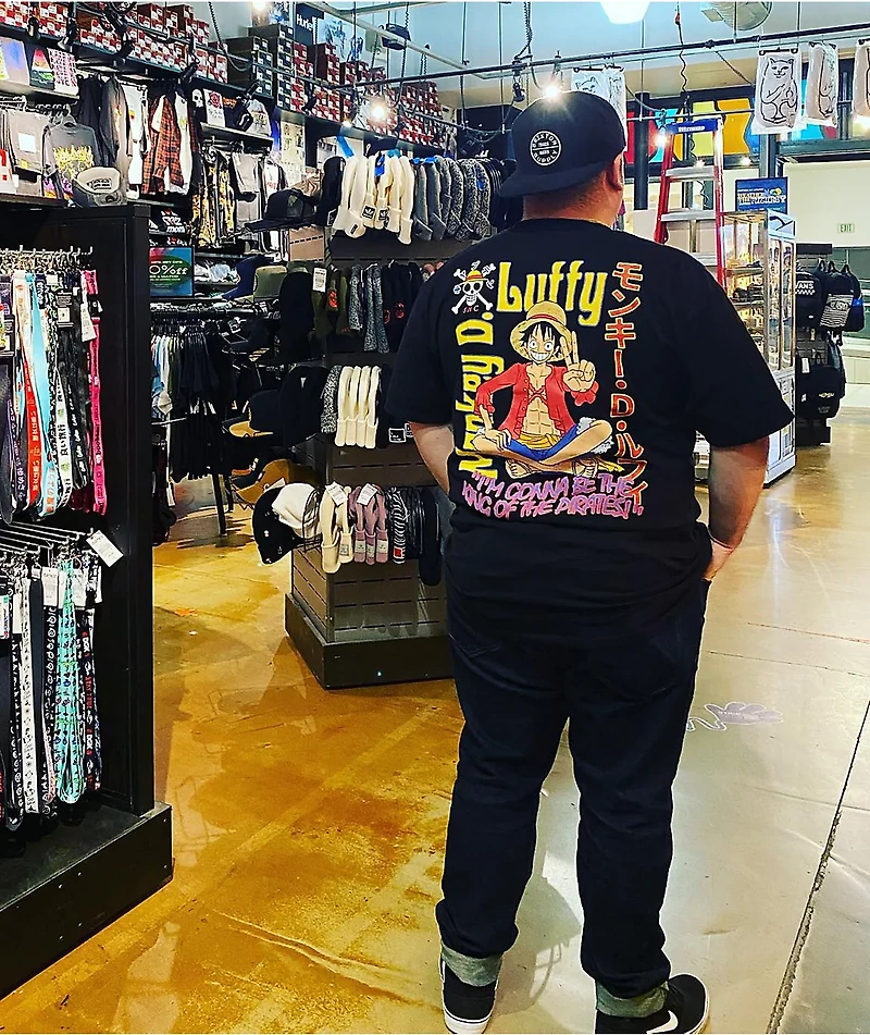 One Piece Luffy Black T-Shirt