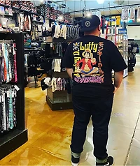 One Piece Luffy Black T-Shirt