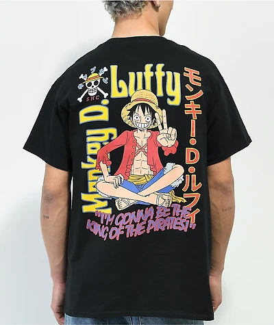 One Piece Luffy Black T-Shirt