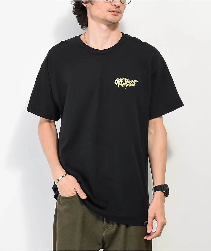 Open 925 Beer PSA Black T-Shirt