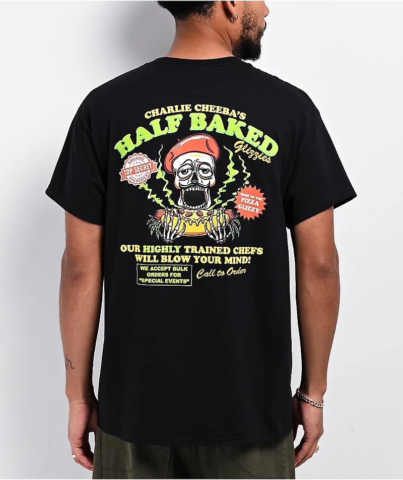Open 925 Half Baked Glizzies Black T-Shirt