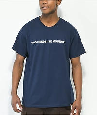 Open 925 I'm The Plug Navy T-Shirt