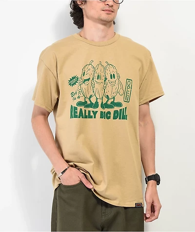 Open 925 Really Big Dill Beige T-Shirt
