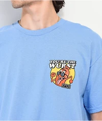 Open 925 You're The Wurst Sky Blue T-Shirt