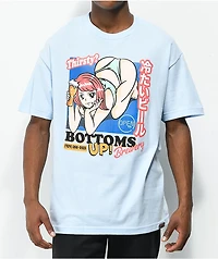Open925 Bottoms Up Sky Blue T-Shirt
