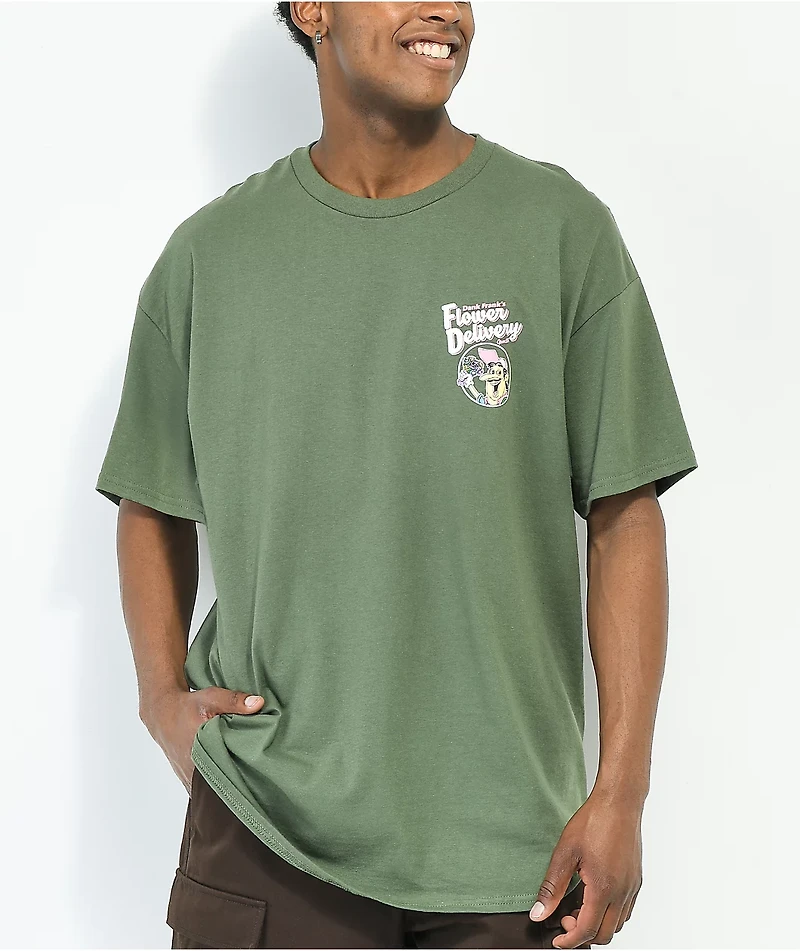 Open925 Dank Franks Olive T-Shirt