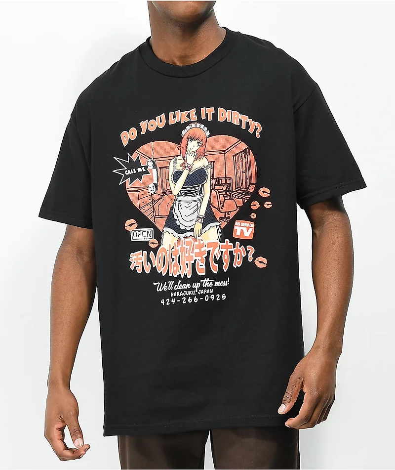 Open925 Like It Dirty Black T-Shirt