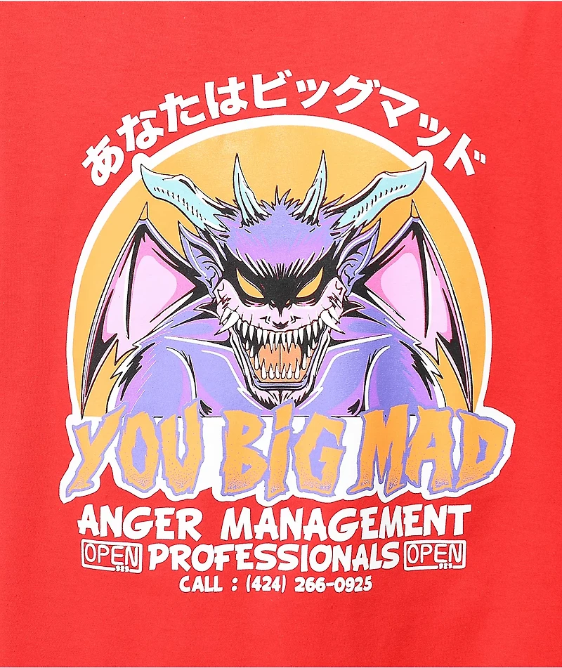 Open925 You Big Mad Red T-Shirt