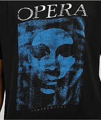 Opera Mask Vintage Black T-Shirt