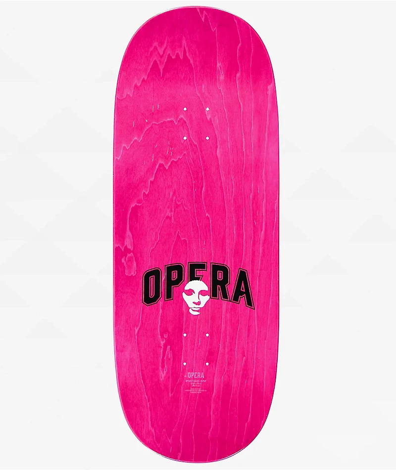 Opera Triple Torn Big Mask 12" Skateboard Deck