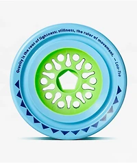 Orangatang Dad Bod 105mm 77a Blue Longboard Wheels