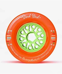 Orangatang Dad Bod 105mm 80a Orange Longboard Wheels