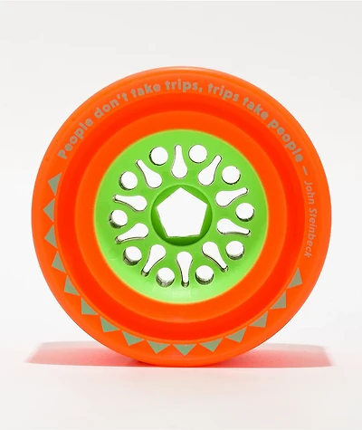 Orangatang Dad Bod Orange 105mm 80a Longboard Wheels