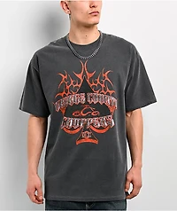 Orange County Choppers Eagle And Chopper Grey Wash T-Shirt