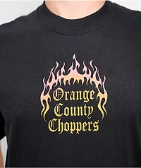 Orange County Choppers Hot Flames Black T-Shirt