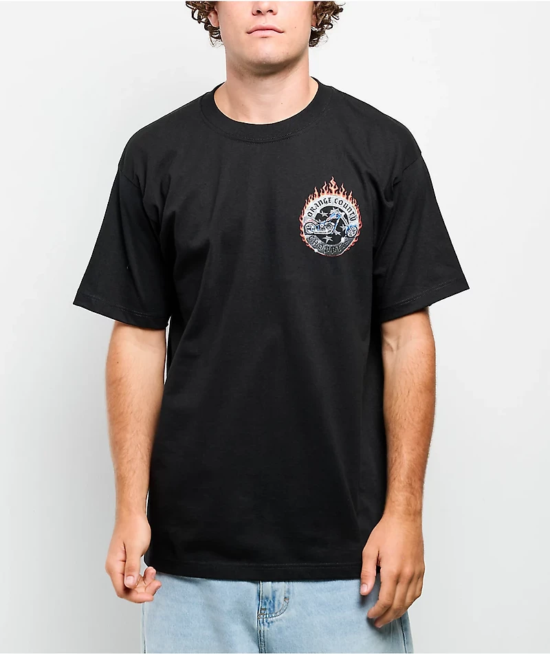 Orange County Choppers USA Chopper Black T-Shirt