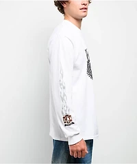 Orange County Choppers Wings White Long Sleeve T-Shirt