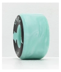 Orbs Wheels Specters 52mm 99a Teal Swirl Skateboard Wheels