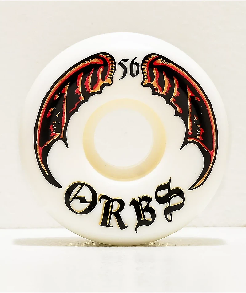 Orbs Wheels Specters White 56mm 99a Skateboard Wheels