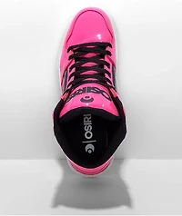 Osiris Clone Neon Pink Skate Shoes