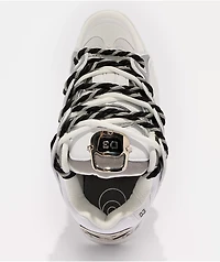 Osiris D3 2001 25 Years White & Silver Skate Shoes