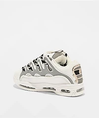 Osiris D3 2001 25 Years White & Silver Skate Shoes