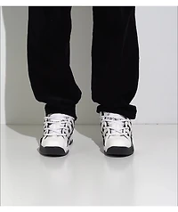 Osiris D3 2001 Black & White Skate Shoes