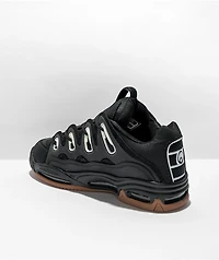 Osiris D3 2001 Black & Gum Skate Shoes