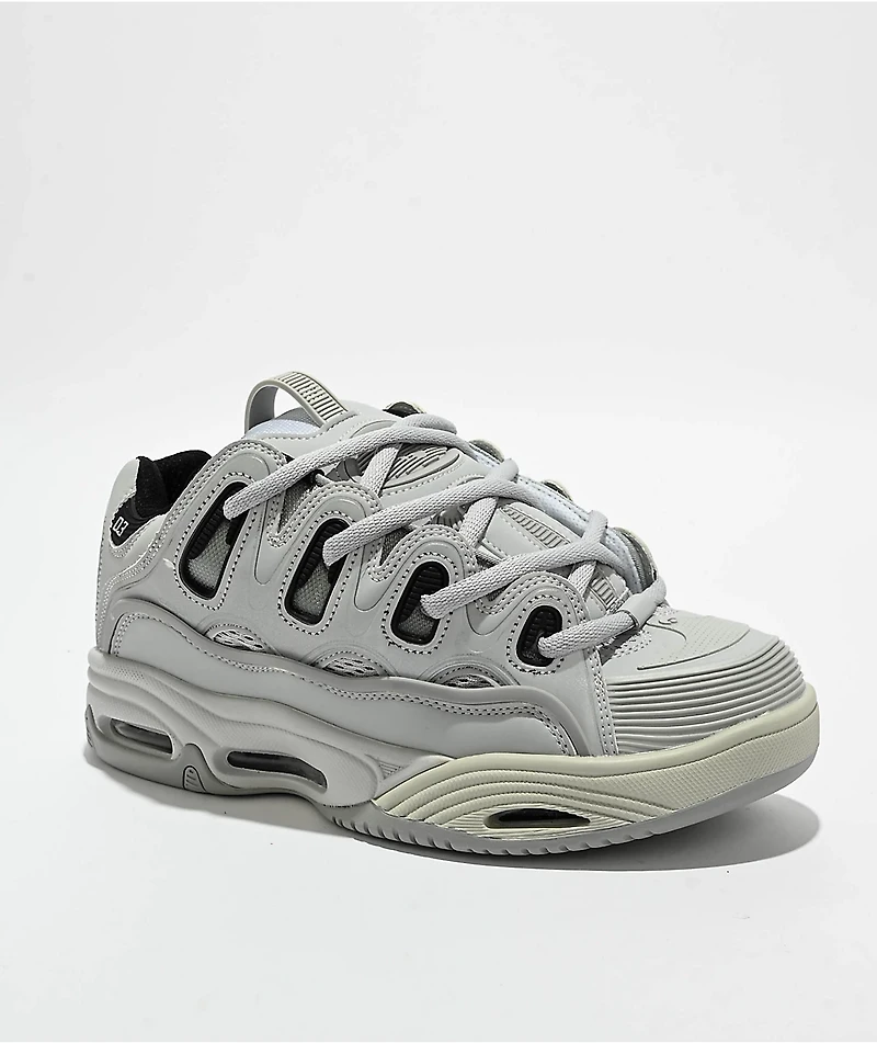 Osiris D3 2001 Grey & Black Skate Shoes
