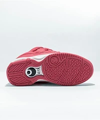 Osiris D3 2001 Pink & White Skate Shoes