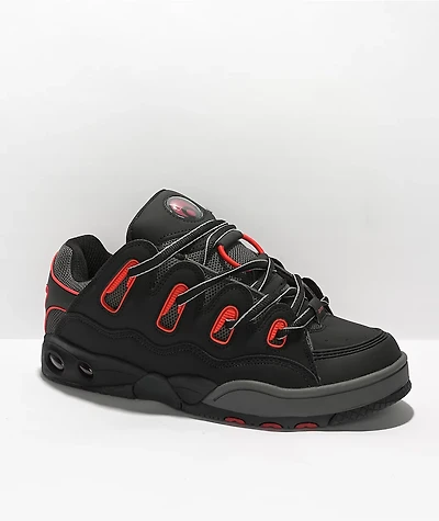 Osiris D3 O.G. Black, Grey & Red Skate Shoes