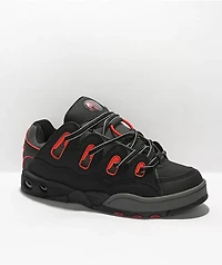 Osiris D3 O.G. Black, Grey & Red Skate Shoes