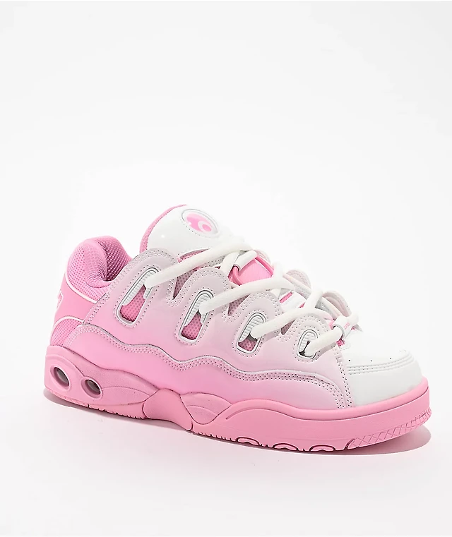 Osiris D3 OG Pink White Fade Skate Shoes Connecticut Post Mall