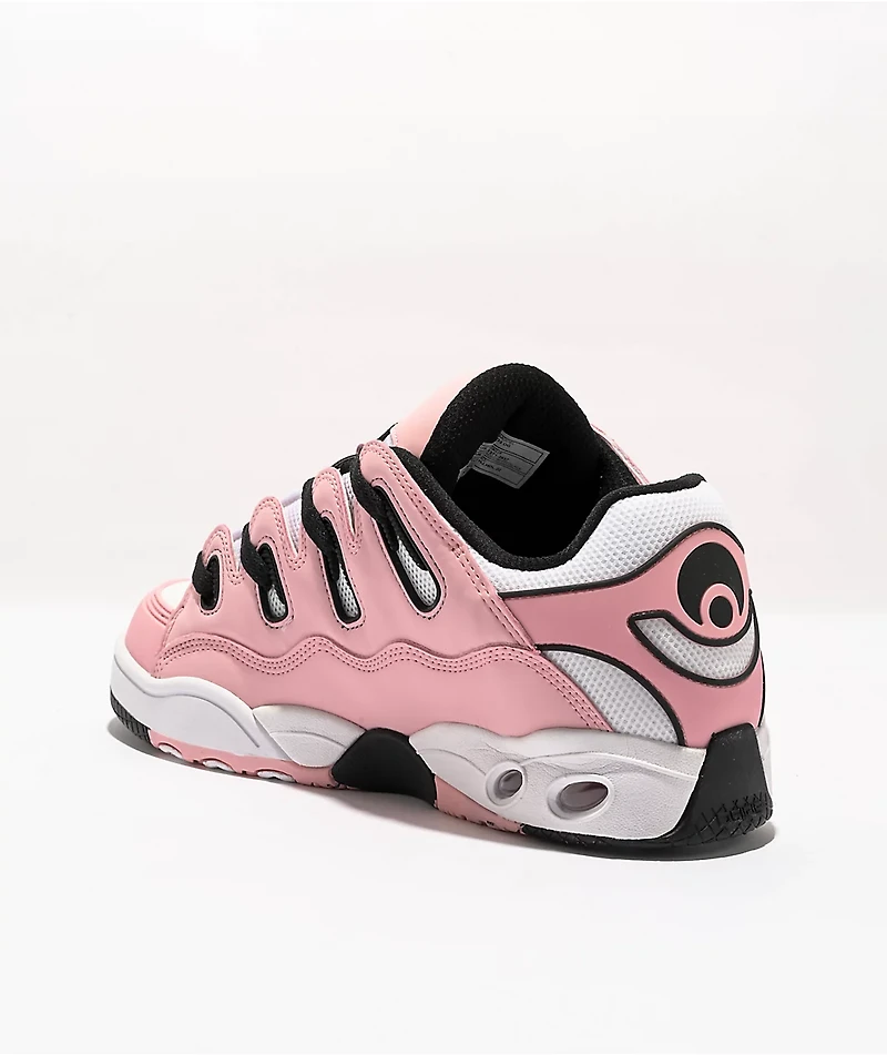 Osiris D3 OG Rose, White & Red Skate Shoes