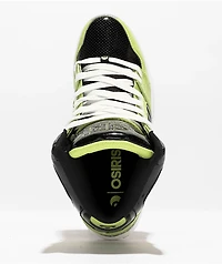 Osiris NYC 83 CLK Lime, Black & White Skate Shoes