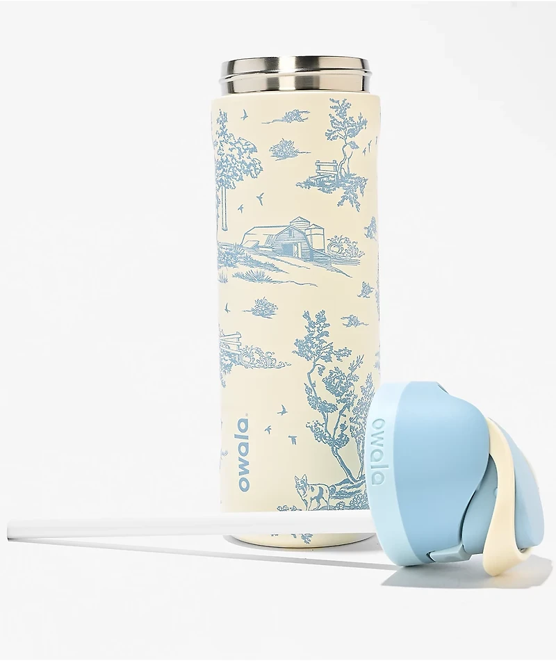 Owala FreeSip® Toile Be Home Water Bottle 24oz