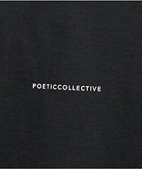 POETICCOLLECTIVE Crayon Black T-Shirt
