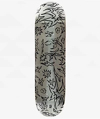 POETICCOLLECTIVE Silver 8.5" Skateboard Deck