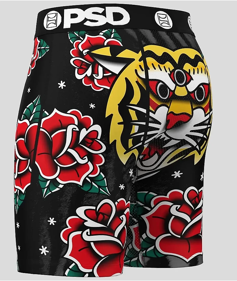PSD 3 Eyed Ink Black Boxer Briefs