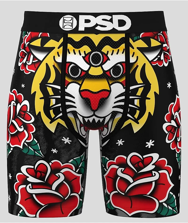 PSD 3 Eyed Ink Black Boxer Briefs