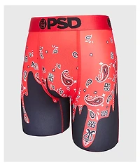 PSD Bandana Melt Red Boxer Briefs