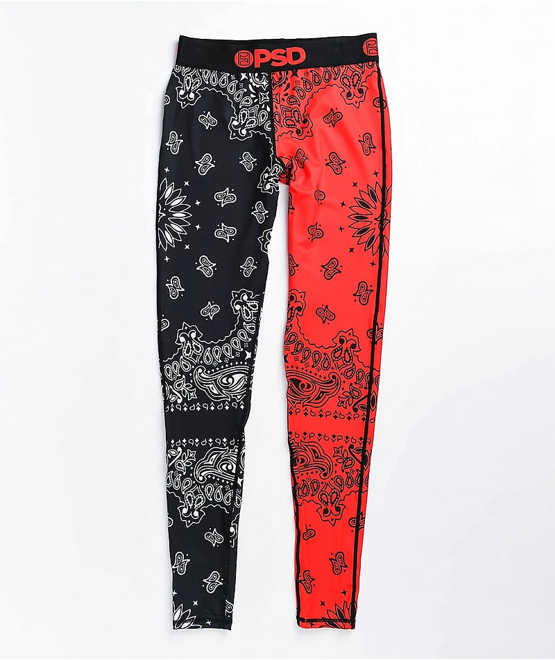 PSD Bandana Split Leggings