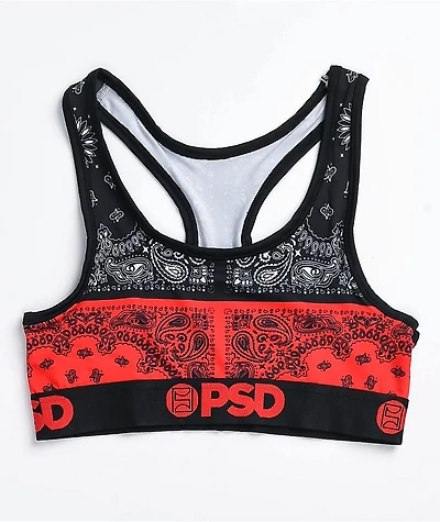 PSD Bandana Split Sports Bra