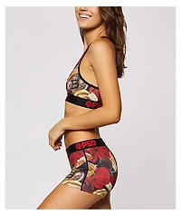 PSD Bitcoin Roses Boyshort Underwear