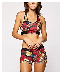 PSD Bitcoin Roses Sports Bra