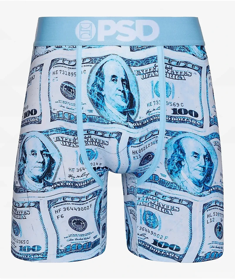 PSD Blue Benjis Boxer Briefs