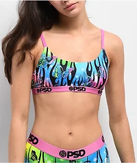 PSD Butterfly Flames Bralette