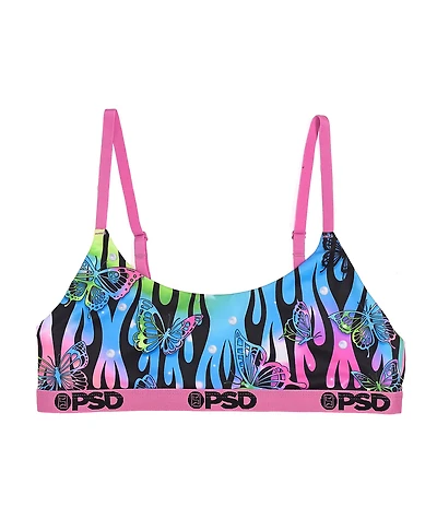 PSD Butterfly Flames Bralette