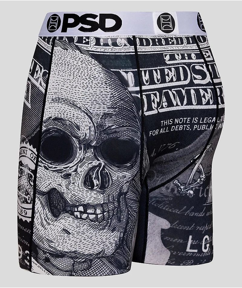 PSD Dead Prezidents Black Boxer Briefs