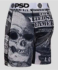 PSD Dead Prezidents Black Boxer Briefs